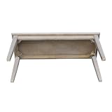 International Concepts Shaker Styled Bench, sprany szary taupe