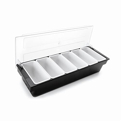 LACOR 61136 Contenedor Alimentos, Plateado, 6 Cavidades (450 ml)
