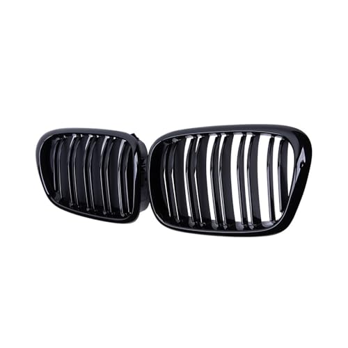 Calandre de capot double ligne noire brillante pour Série 5 E39 phase 2