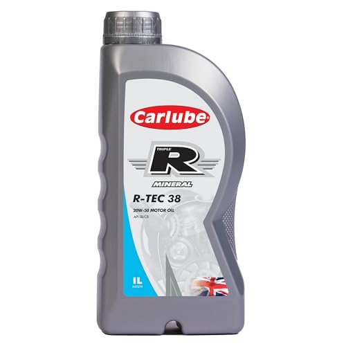 Carlube Triple R 20W-50 API SB/CB Olio Motore Minerale R-TEC 38 1L
