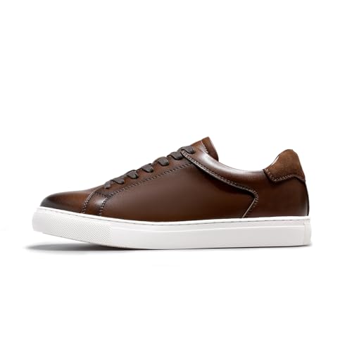 Men's Classic Sneakers Breathable Leather Oxford Casual Shoe2