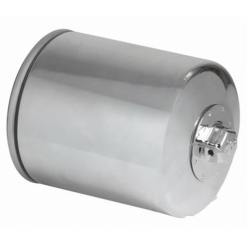 K&N Motorcycle Oil Filter: High Performance, Wrench Off Nut,...