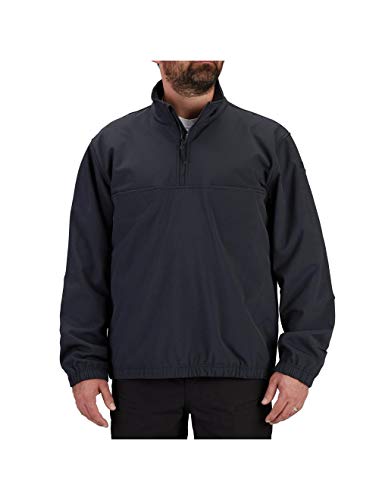 Propper 1/4 Zip Soft Shell Job Shirt, LAPD Navy, 4X Large Regular
