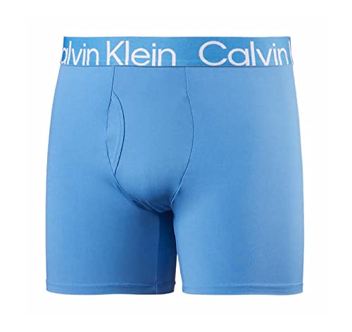 Calvin Klein Men`s Boxer Briefs Pack of 3 Large Blue Multi3