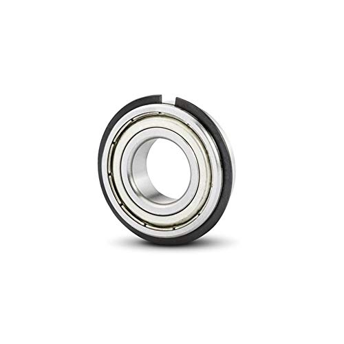 Rodamiento 6208NR con ranura anillo elástico para evitar fugas y movimientos axiales de eje