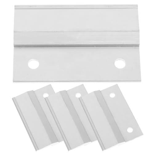 Image of HOMSFOU 4pcs Heavy Duty Brackets for Hanging Pictures Mirrors Frames and Artworks Easy Installation Wall Mounting Hardware for Home Decor