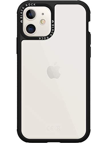 Blackrock 1100RRT02 COVER ULTRA ROBUSTA PER IPHONE 11 COLORE TRASPARENTE NERO