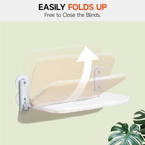 Mewoofun Foldable Cat Window Perch, Cat Window Hammock With Strong Suction Cups thumb #1