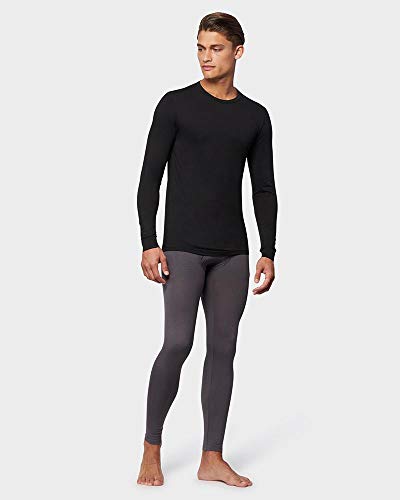 32 Degrees Heat Mens Performance Thermal Baselayer Crewneck Long Sleeve Top2