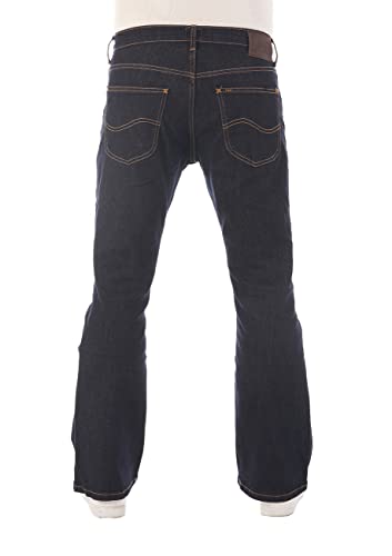 Lee Jeans Herren Stretch Bootcut Hose Blau 32-46