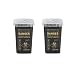 2PCS Disposable Sharps Container for Razor Blades, Medical Waste, Needles and Syringes, 1 Liter(Black)