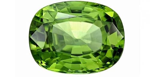 5.00 Carat 6.00 Ratti Natural Peridot Stone Original Certified Green Astrology Rashi Ratan for Men and Women's (B239)