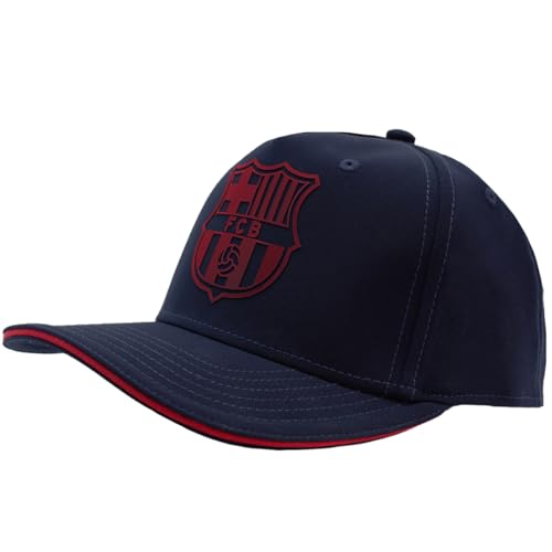 ms móvil shop Gorra FC Barcelona Stile Adulto | Diseño Oficial con Escudo Rojo en Relieve | Ajustable y Cómoda | Material Resistente y Duradero | Ideal para Aficionados y Uso Diario