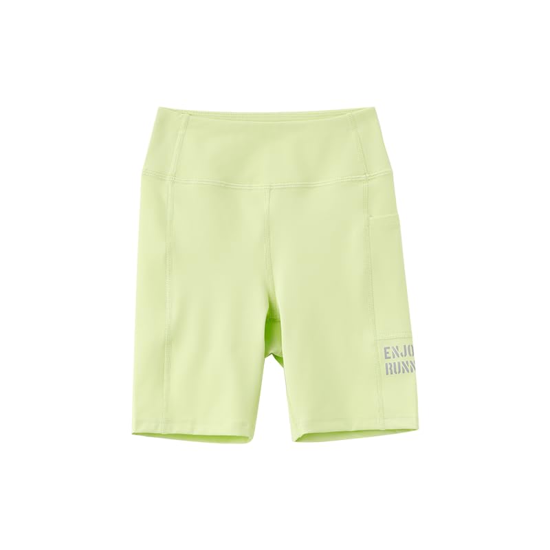 Kids Girls Cycling Short Leggings Knee Length Workout Tights