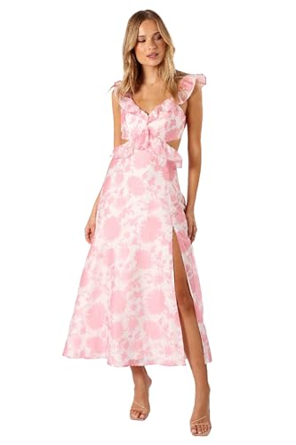 Petal & Pup Women's Rori Ruffle Maxi Dress