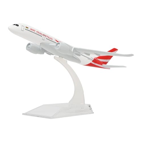 Image of Toys Uncle Diecast Aeroplane Scale Model, (A350 Air Mauritius), Multicolor
