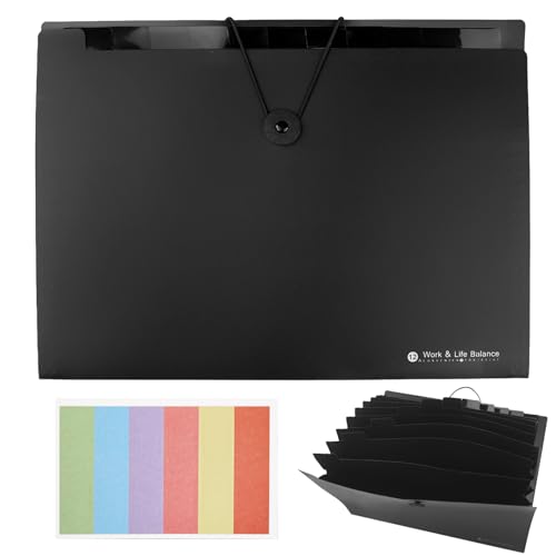 Carpeta Clasificadora A4 Con 12 Compartimentos,Carpeta A4 Con