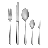 Design italiano Servizio 60 Pz Monoblocco Hannah Inox Antique