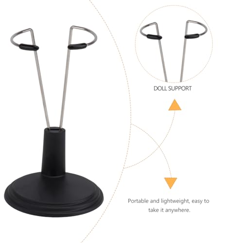 TOYANDONA 4 Stück Puppenkleidung Form Kleid Puppenständer Puppen Displayhalter Actionfigur Ständer Schaufensterpuppe Modell Ständer Zubehör für Puppenkleider Puppenhaus 15Cm