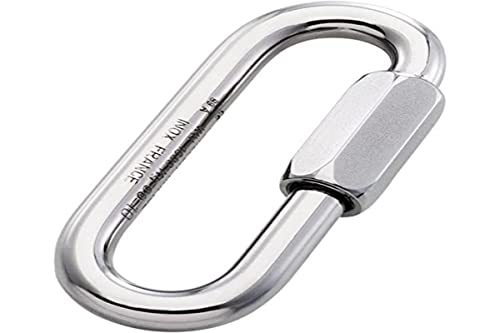 Petzl P15 - Go, maillón de Acero, Forma Ovalada