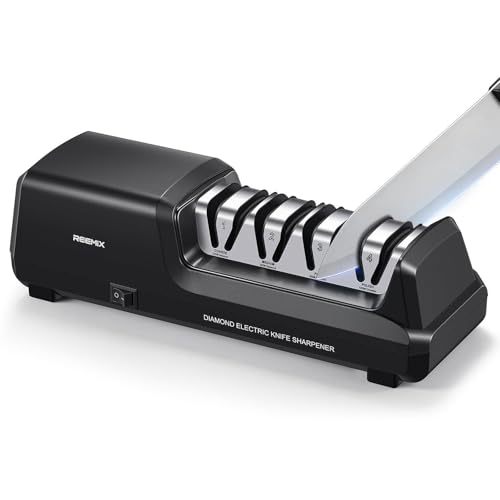 Reemix 4-Stage Electric Knife Sharpener