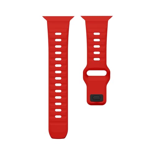 Image of ACM Watch Strap Slide 42mm 44mm 45mm 46mm 49mm Sports Silicone Belt compatible with Fire-Boltt Visionary Bsw046 Smartwatch Breatheable Band