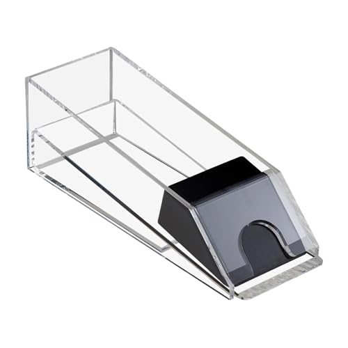 GSE Games & Sports Expert 6-Deck/8-Deck Clear Acrylic Blackjack Dealing Shoe (8 Deck)