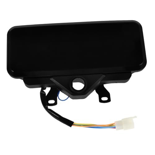 JECOMPRIS LCD Display Meter Control Panel Electric Bike Speedometer Universal for Electric Tricycles