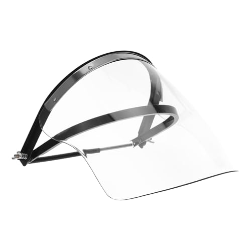 LIFKOME de Facial para Soldadura con Soporte de Aluminio Reforzado Visor Transparente Anti-salpicaduras y Banda Ajustable para Soldadores Profesionales contra Rayos Uv Ir Resistente y