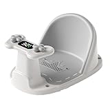Baby Bath Seat for Babies 6 Months & Up - Bathtub Seats for Babies Sitting Up, Non-Slip,Smart Real-Time...