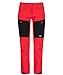 Produktbild Rock Creek Damen Softshellhose Outdoor Hosen Wanderhose Sporthose Regenhose Damenhosen Outdoorhose Wasserdicht Taschen Softshell Hosen D-424 Rot L