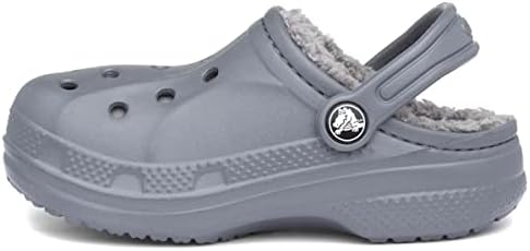 Crocs Baya Lined Tie-dye Graphic Clog (Toddler/Little Kid), Charcoal/Charcoal, 7 US Unisex | Image 3