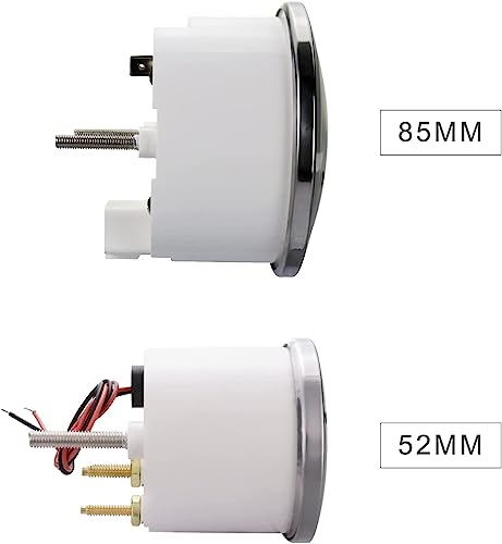 Image of MOTOR METER RACING Classic Electrical GPS 6 Gauge Set Beige Dial Black Ndl. | GPS Sensor Signal, 85mm, 3-3 /8 inch, 52mm, 2-1 /16 inch, Speedometer Digital Odometer, Light Bulb Illumination, Car, Automobile