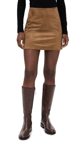 Z SUPPLY Women's Ciera Faux Suede Mini Skirt