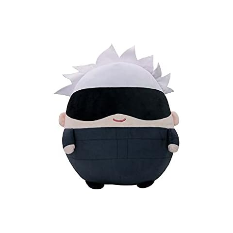AMNPOLEN Anime Plush Doll Figures Gojo Satoru/Yuji Itadori Plushie Stuffed Toys Keychain Cosplay Props Gift for Fans (Gojo Satoru (A), 10cm/3.94inch) Cover