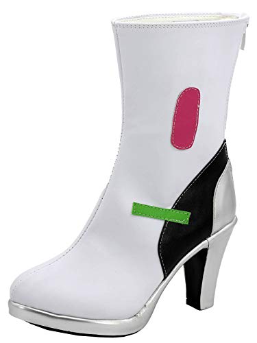 GOTEDDY Women's Hana Cosplay Shoes Halloween Boots Costume Booties (4.5 M US Female)