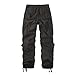 XNMAYA Cargo Pants for Women, Military Army Camo Combat Trousers,Work Camping Hiking Casual Pants with Pockets Black US 2