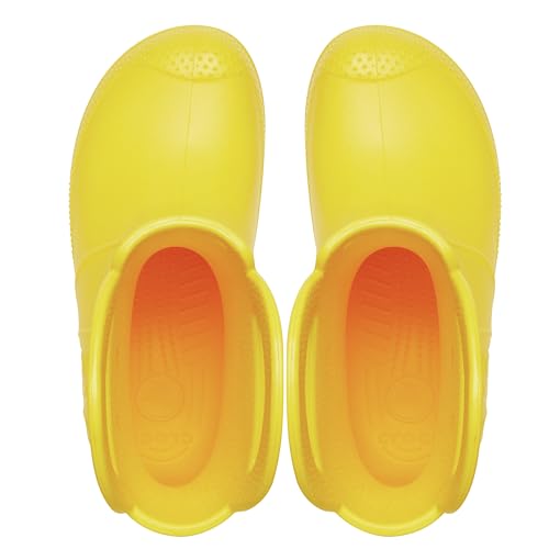 Image of Crocs Kids' Handle It Rain Boots | Waterproof Slip On Shoes | Kids' Rain Boots