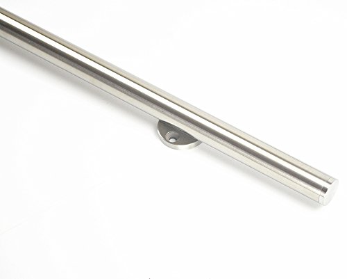 Diyhd 6.6Ft Brushed Bypass Sliding Barn Door Hardware Stainless Steel Top Mount Bypass Double Barn Door Kit For Low Ceiling #TOP6