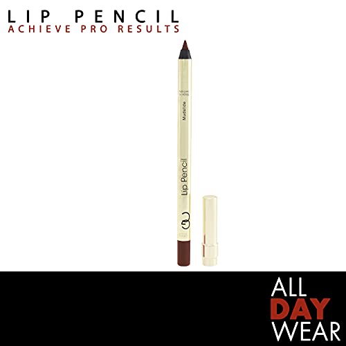 Gerard Cosmetics Lip Pencil - Adds Depth To Neutral Colors - Enhances Lip Shape And Prevents Lipstick Feathering And Smudging - Applies Smooth And Stays Put All Day - Mudslide - 0.04 Oz #TOP1
