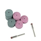 Taille de meulage de précision de 20 mm : la pierre montée de 20 mm de diamètre s'adapte aux outils rotatifs standard et aux mini meuleuses avec tige de 2 mm pour une mise en forme précise de la surface et un travail des bords