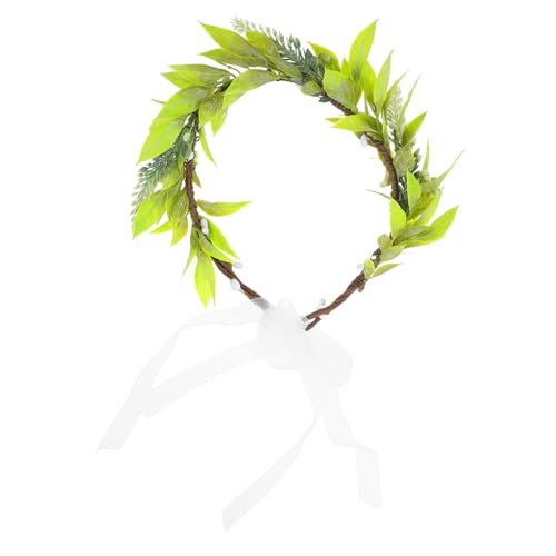 Couronne de fleurs artificielles bandeau pour fête d'anniversaire fille
