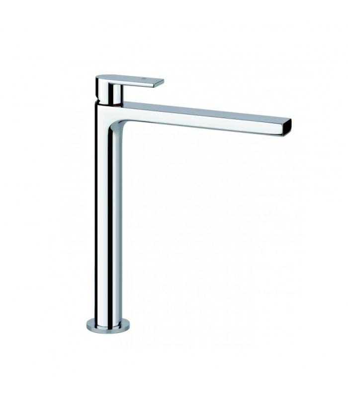 GESSI - Miscelatore lavabo Alto monoforo, Via Manzoni Art.38609 - Bocca Normale, Cromo
