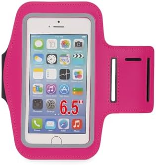 Braçadeira Esportiva para Celular, Neoprene Preto, Ajustável com ...