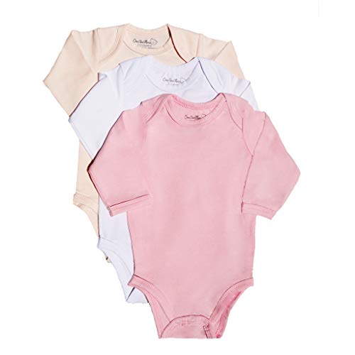 Image of 123 Bear Baby Cotton Spandex Long-Sleeve bodysuits unisex boy girl