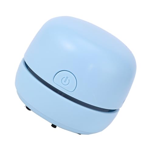 QINZITAO Limpiador multifuncional de mano para aspirar migas, limpiador de escritorio, ajustable, pequeño para escritorio