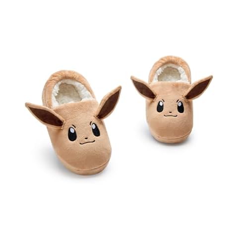 Pokemon Girls Eevee Face Slippers Cover