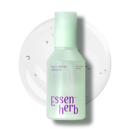 Essenherb Muco Ritual Ampoule – 95% Pure Aloe Vera Gel | Cooling...