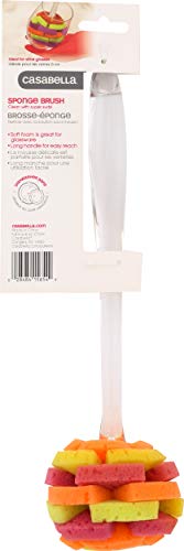 Casabella Sponge Brush 2-Pack, Multicolor — view 2