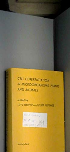 Buy Cell Differentiation in Microorganisms, Plants and Animals Book ...